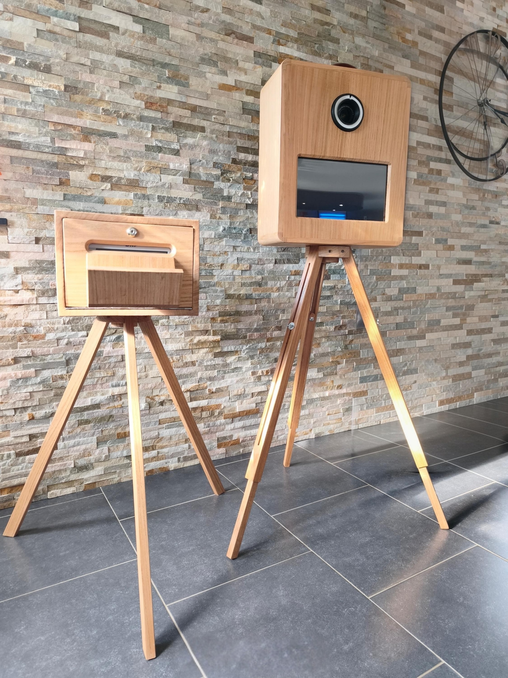photobooth wood bax
